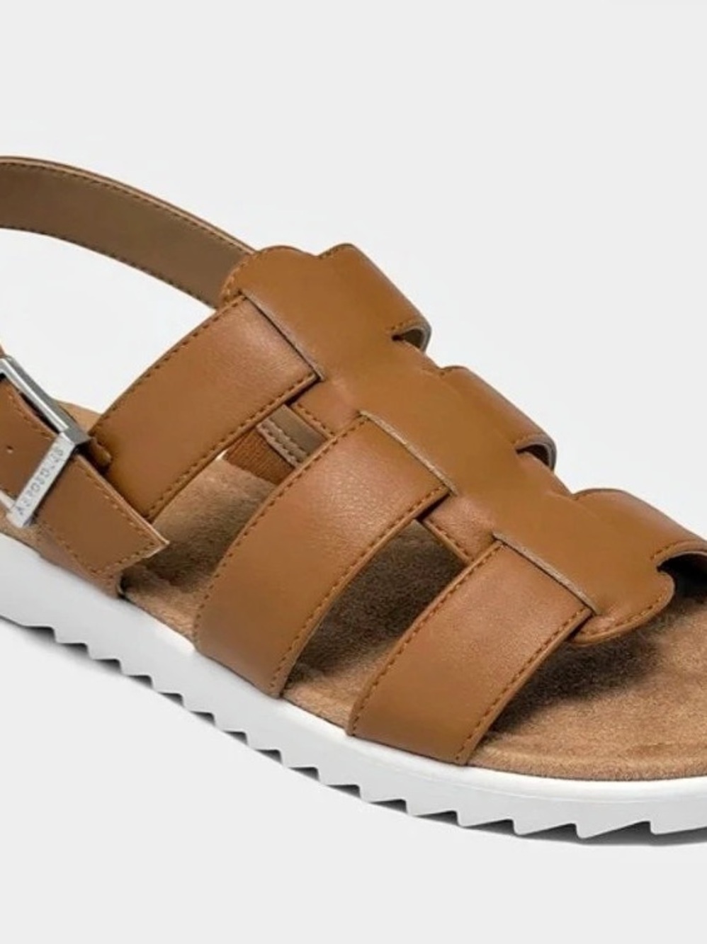 Aerosoles Jara tan faux leather Sandals